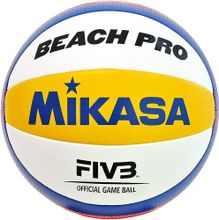 Мяч волейбольный пляжный MIKASA BV550C, размер 5, FIVB Approved