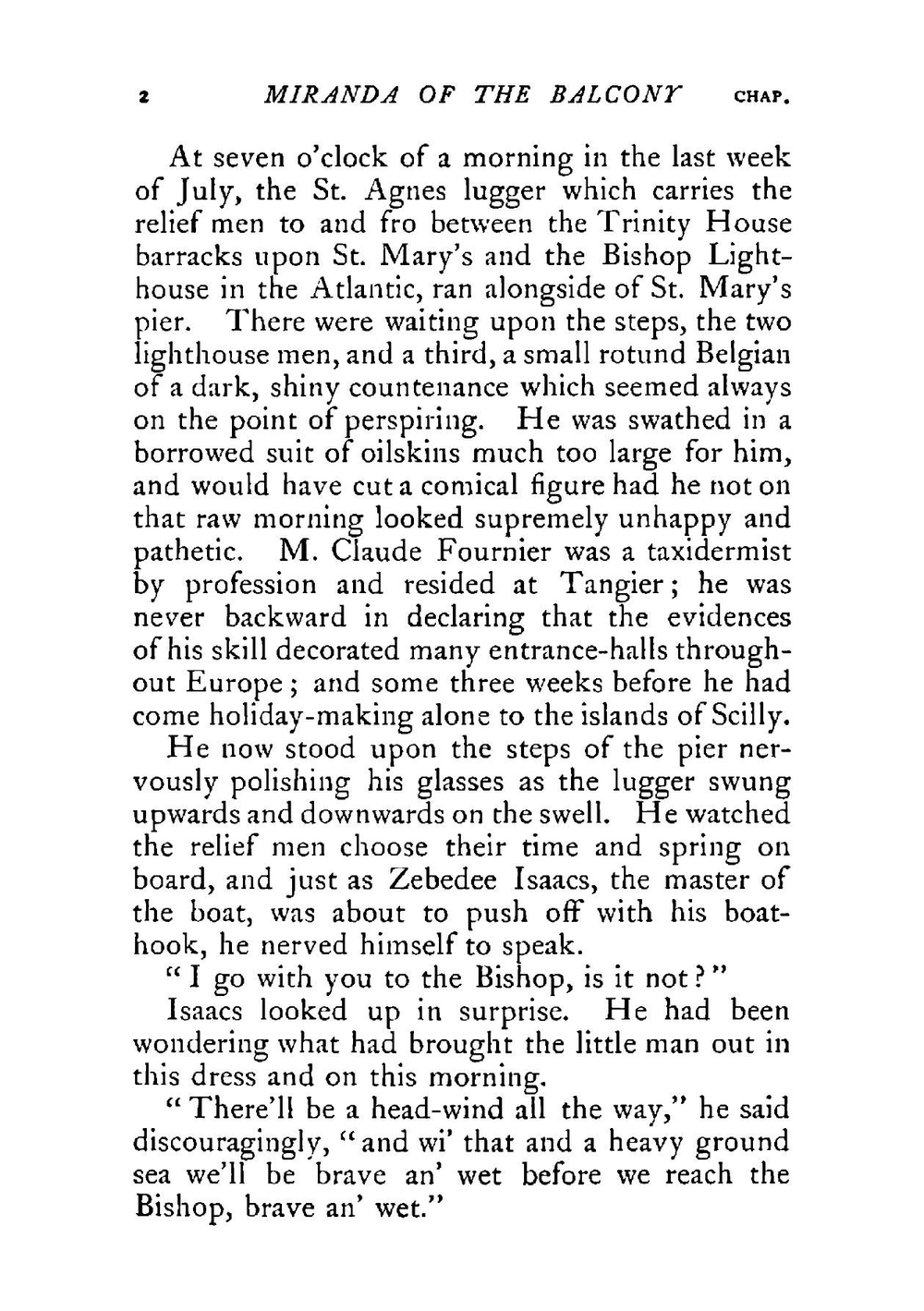 Miranda of the balcony; a story | A E. W. 1865-1948 Mason