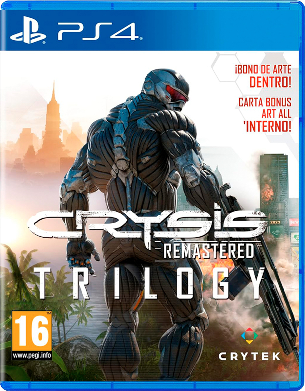 Crysis Remastered Trilogy [PS4, русская версия]