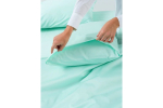 Постельное белье GoodNight Сатин Делюкс 1,5 сп. (с нав. 50х70) мята