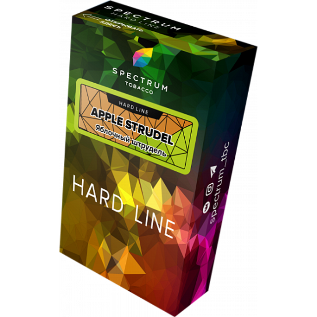 Табак Spectrum Hard Line - Apple Strudel 40 г