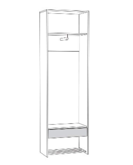 Трувор (Mobi) 13.328.02 Шкаф для одежды