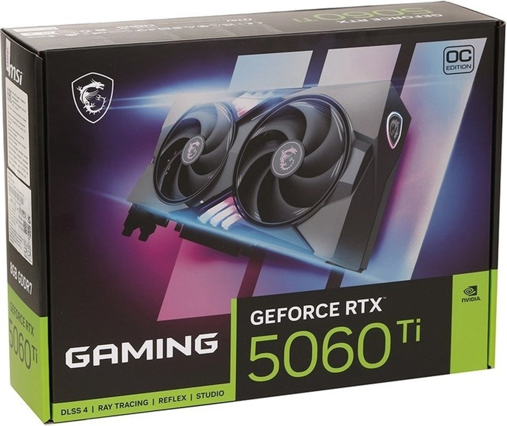 Видеокарта MSI RTX 5060 Ti Gaming OC 8 Гб