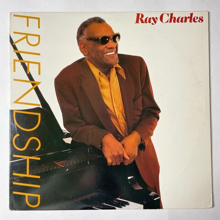 Винтажная виниловая пластинка LP Ray Charles Friendship (USA 1984)