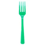 Вилка пласт Festive Green 20шт