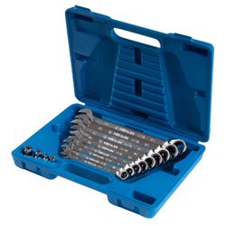 KING TONY (132A13MR) Набор комбинированных трещоточных ключей, 8-19 мм, кейс, 13 предметов