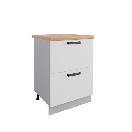 Кухня Модуль СКБ 600 Ройс Белый Скин