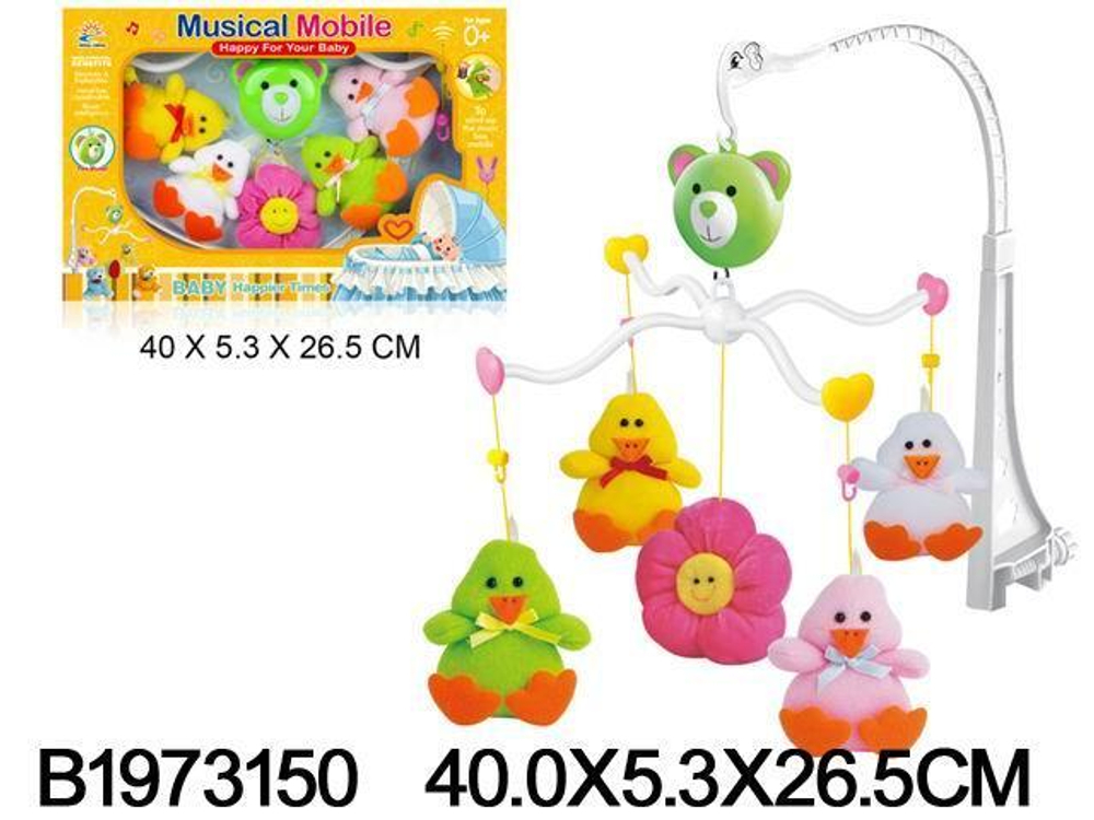 Карусель муз.для новорожденных, коробка DC015-2