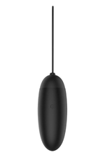 Черное виброяйцо Remote Dusky Pleaser