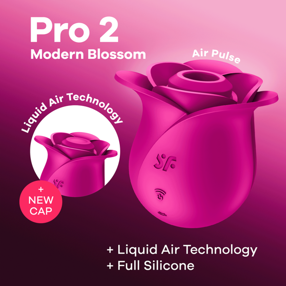 Вакуумный стимулятор клитора Satisfyer Pro 2 Modern Blossom