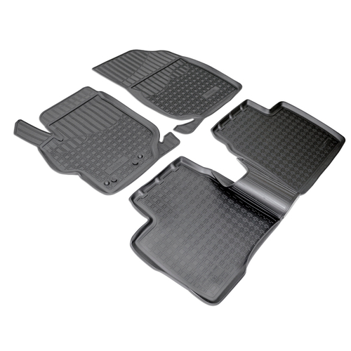 Ковры в салон Norplast/Unidec для Peugeot 301 (2012-)Полиуретан,Черный, арт.NPA11-C14-450