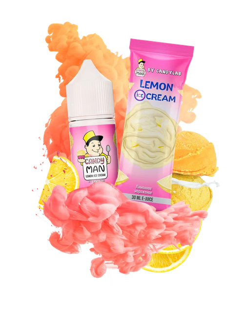 Candy Man Salt 30 мл - Lemon Ice Cream (Strong)