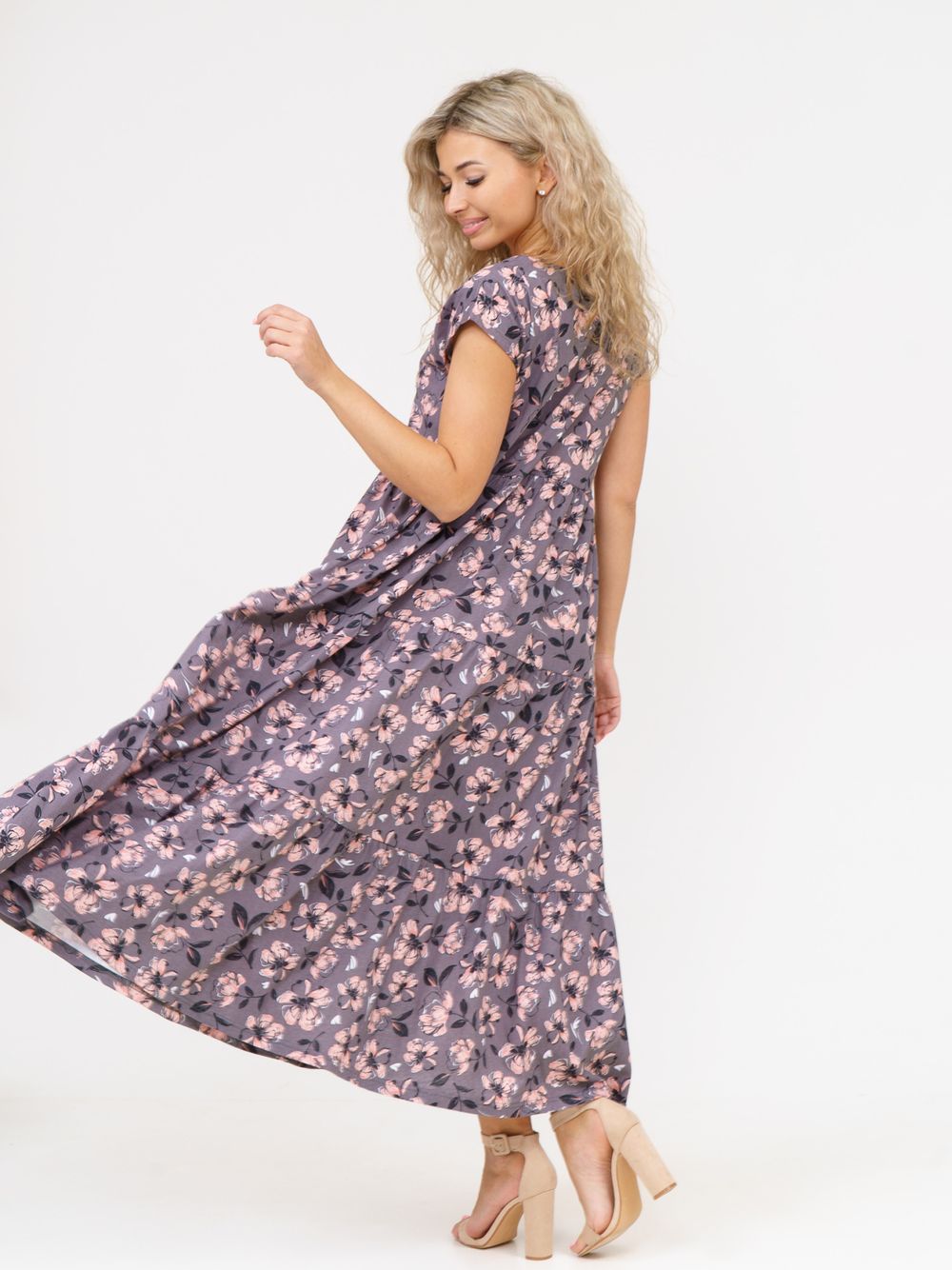 824 Платье "Коричневый" SveTekst (Акция)