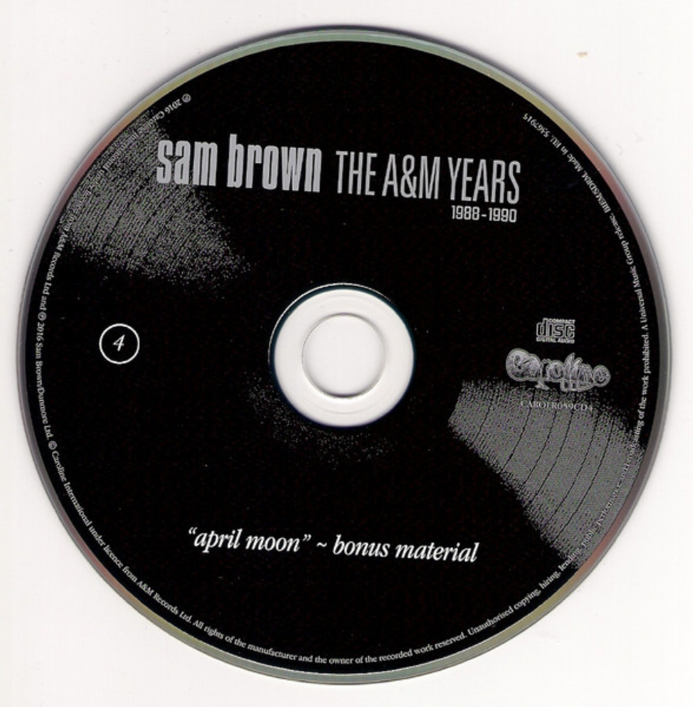 Sam Brown / The A&M Years 1988-1990 (4CD+DVD)