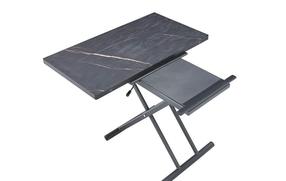 Стол B2448R черный мрамор