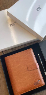 Набор Montblanc (блокнот + ручка)