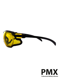 Очки PMX Mark I G-7530ST Anti-Fog Diopter. Жёлтые