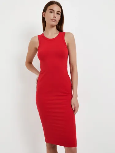 Платье Футляр Красный