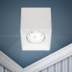 Светильник накладной ЭРА OL24-1 WH под лампу MR16 GU5.3 поворотный белый