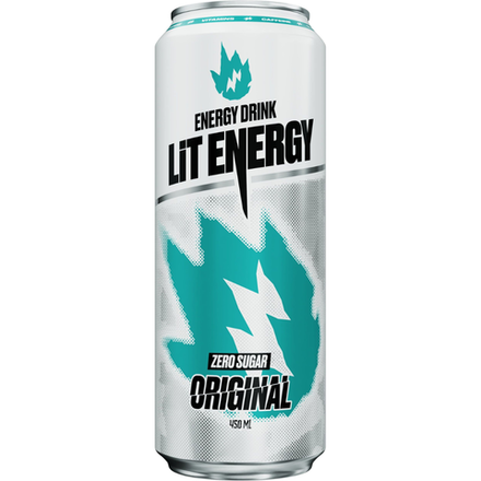 Напиток энергетический Lit Energi Original Zero Sugar 0.45 л ж/б