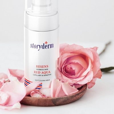 Resens Red Aqua Storyderm | Успокаивающий тоник при покраснениях и куперозе