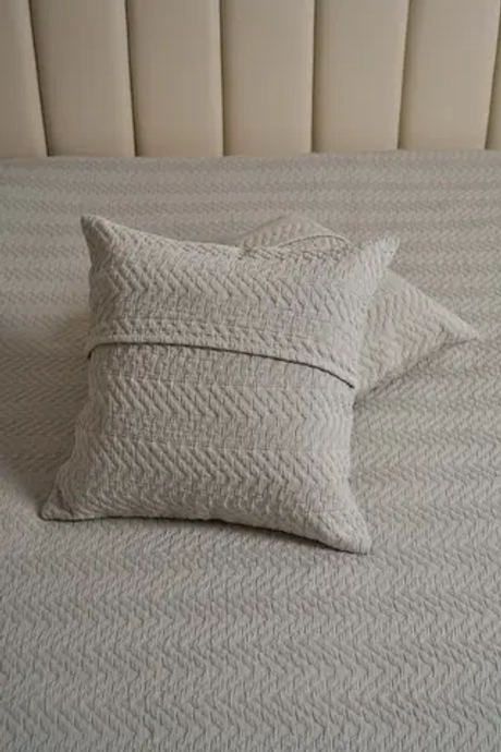 Наволочка Luxberry Зигги Серо-фисташковый