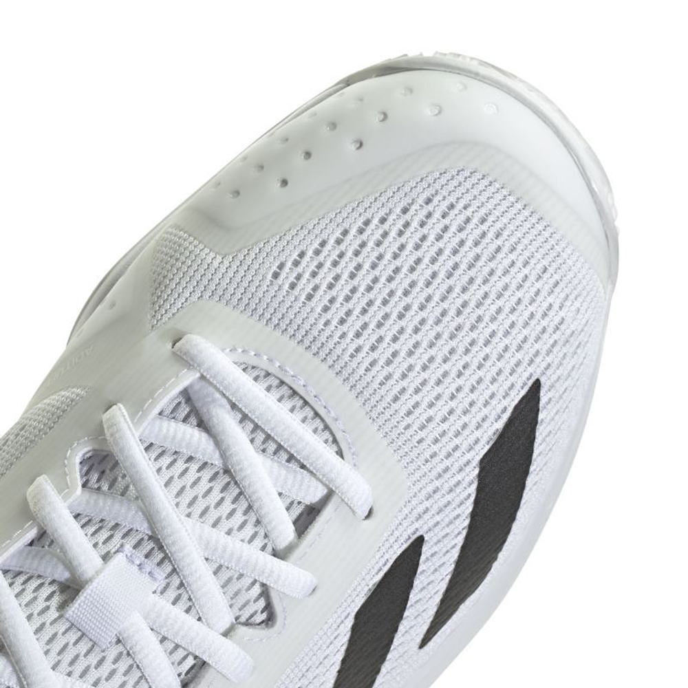 Мужские кроссовки теннисные Adidas Courtflash Speed 2 - белое облако/белое облако/основной черный