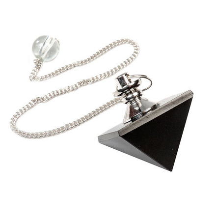 Маятник "Пирамида" натуральный камень