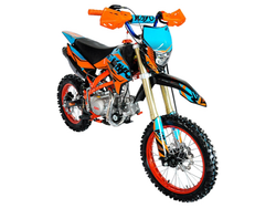 Питбайк KAYO EVOLUTION YX125EM 17/14 KRZ (механ. сцепл., эл. стартер 2022 г.)