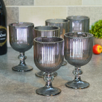 Набор бокалов 6шт 260мл, цветное стекло