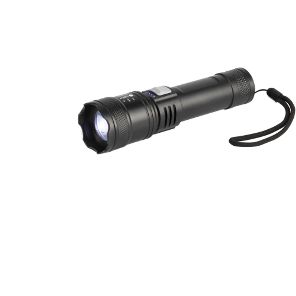 Светодиодный фонарь Трофи UA-103 аккумуляторный 7 Вт оптический Zoom 3 режима powerbank | Универсальные  фонари