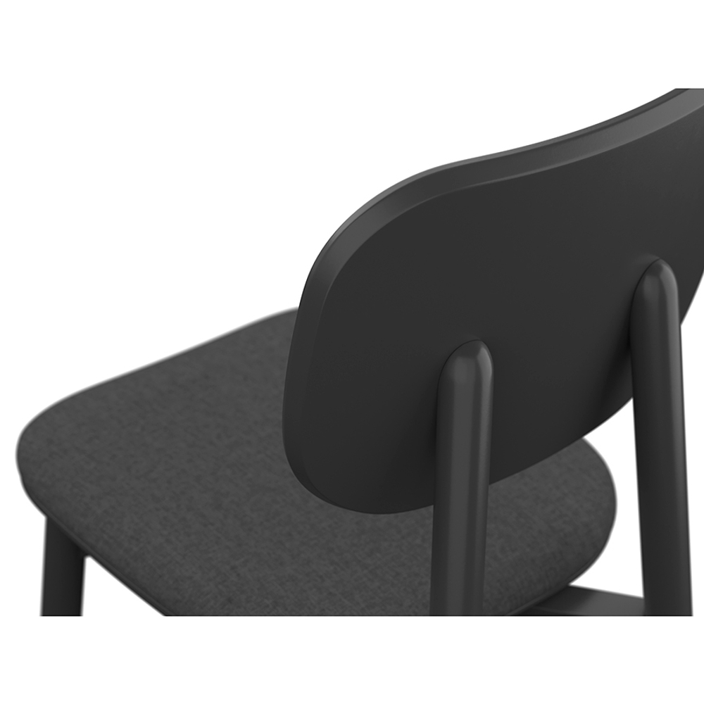 Стул LATITUDE Saga, рогожка, темно-серый