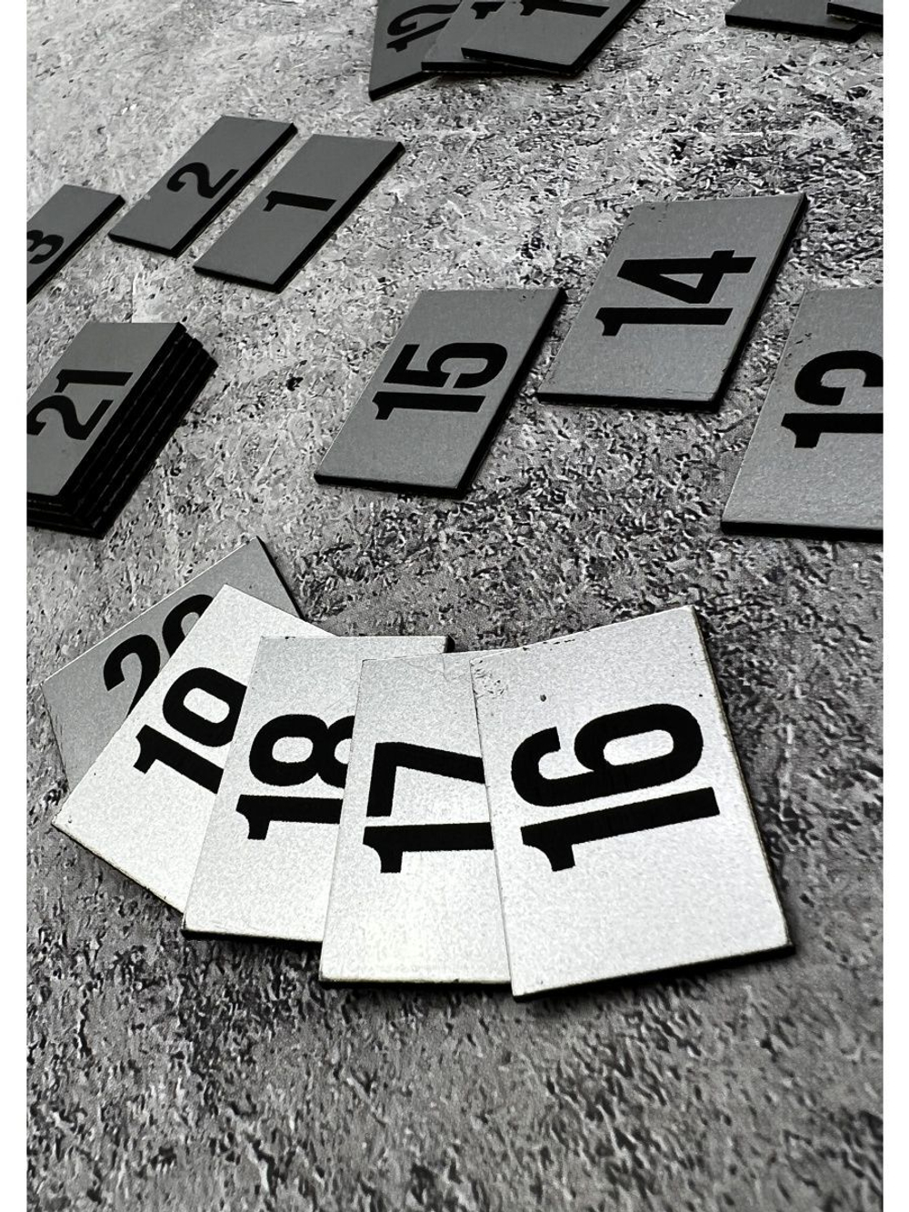 Нумерация гардеробная