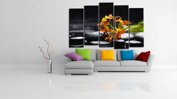 Модульная картина "Вечерний релакс"