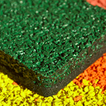 Спортивное рулонное покрытие из крошки Резипол ANT Combi Standart Color 10мм до 100м2 Черный