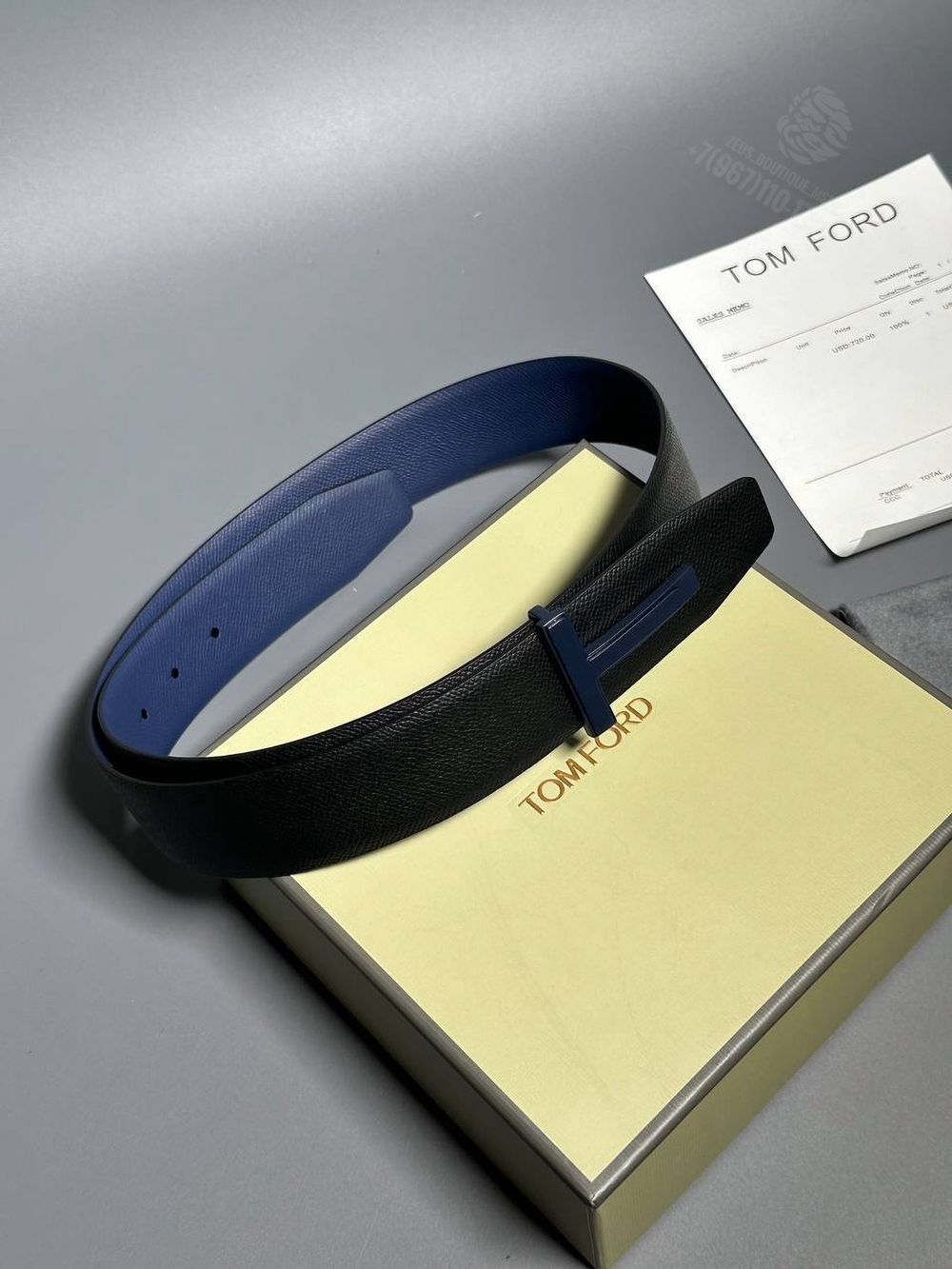 Двухсторонний ремень Tom Ford