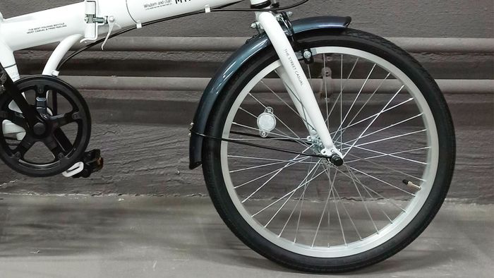 переднее колесо японского складного велосипеда