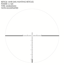 U.S. Optics TS-12X FFP MHR 3-12x44mm