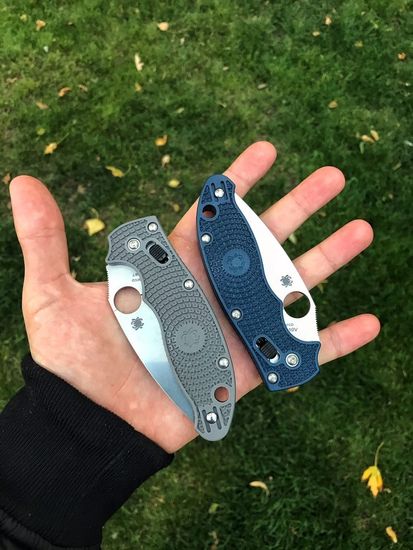 Складной нож Spyderco Manix 2 C101PGY2 c клинком из стали Maxamet, рукоять FRN