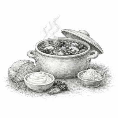 Борщ домашний