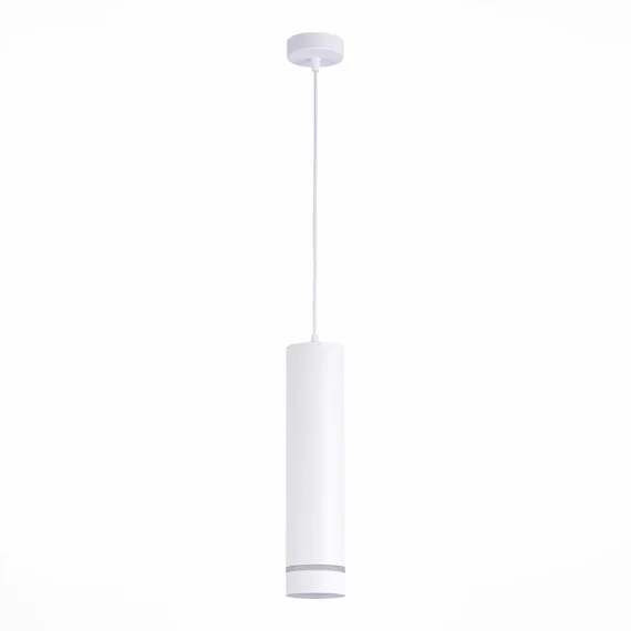 ST115.533.12 Светильник подвесной Белый LED 1*12W 3000K 936Lm Ra>90 120° IP20 D80xH300 165-265V Подвесные светильники