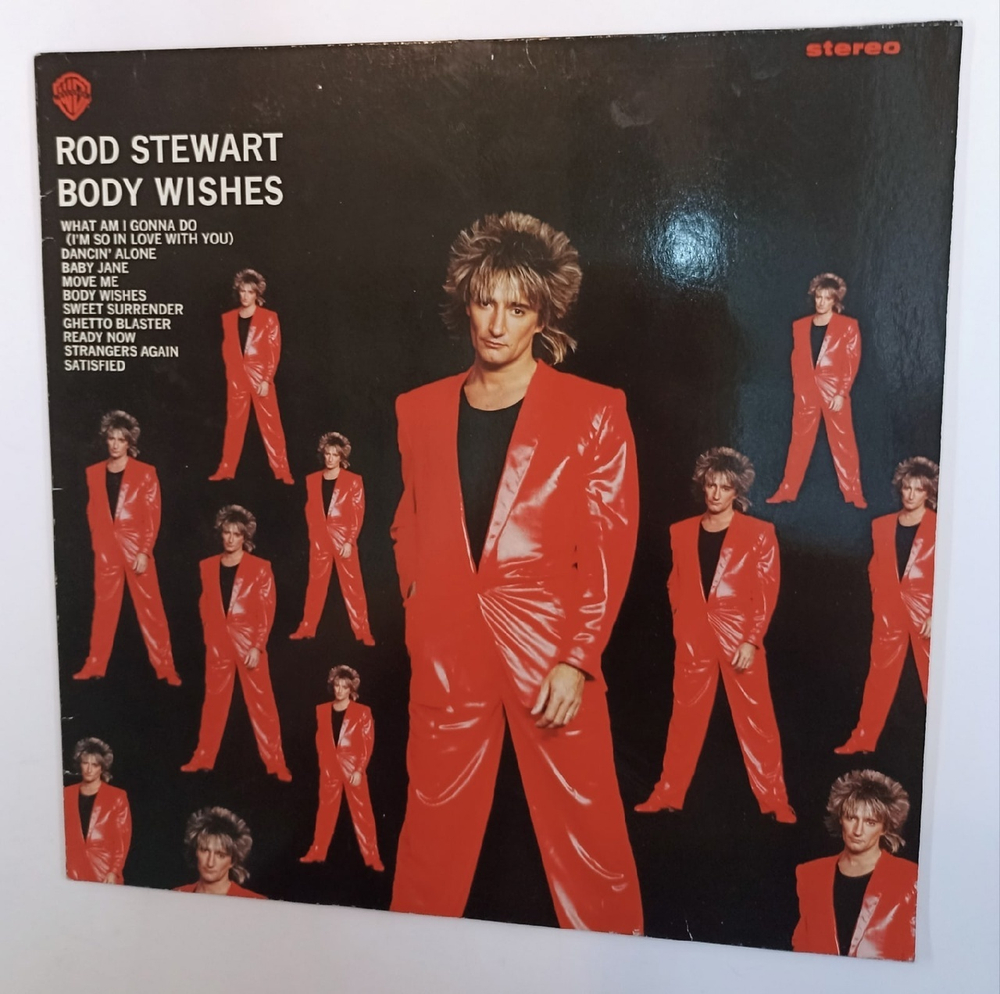 Винтажная виниловая пластинка Rod Stewart Body Wishes (UK 1983)