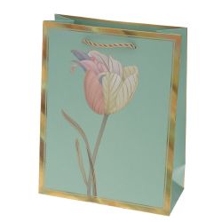 GAEM Пакет подарочный (бумага 210г/м2, блок микс 12шт), L18 W8 H23 см, 4в.