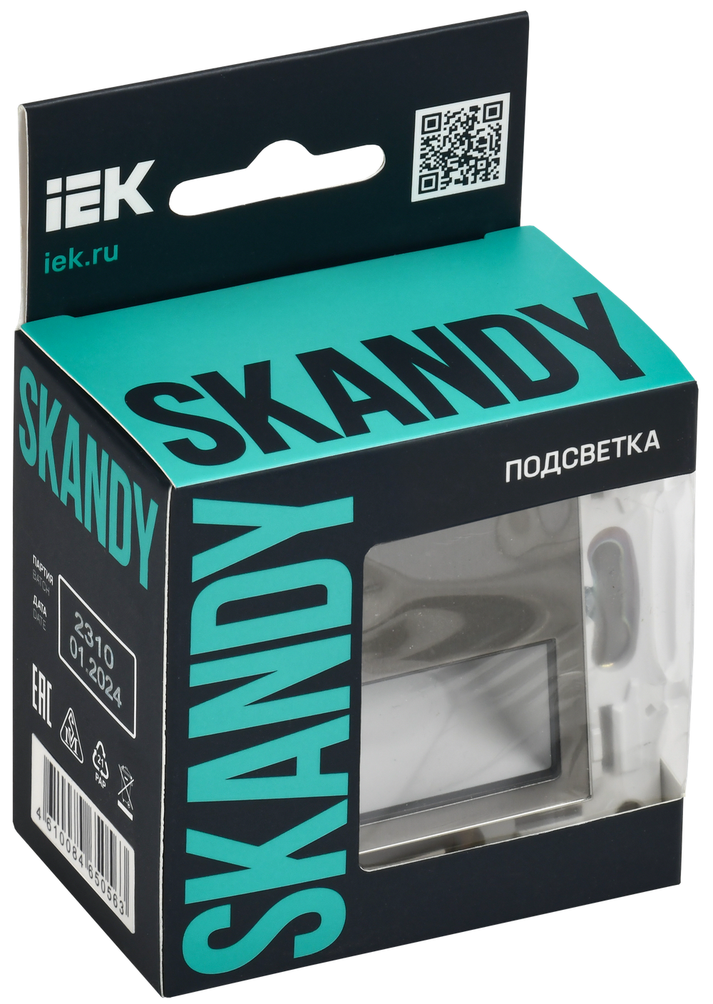 SKANDY Подсветка LED встраиваемая SK-L01N металл никель IEK