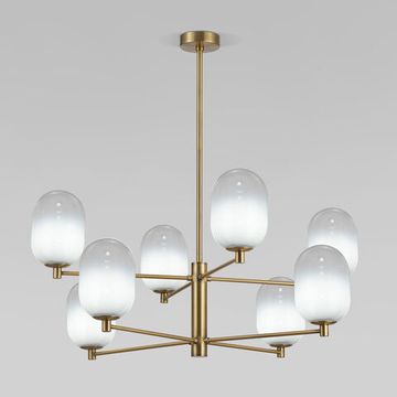 60161/8/ потолочный светильник/ латунь