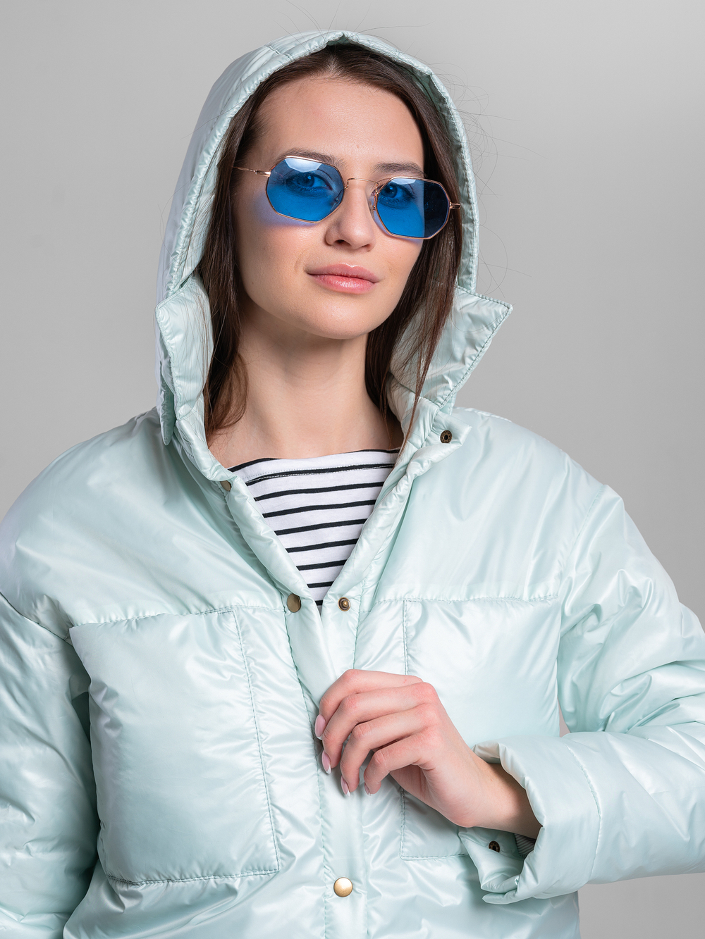 Куртка женская "Урбан" мята