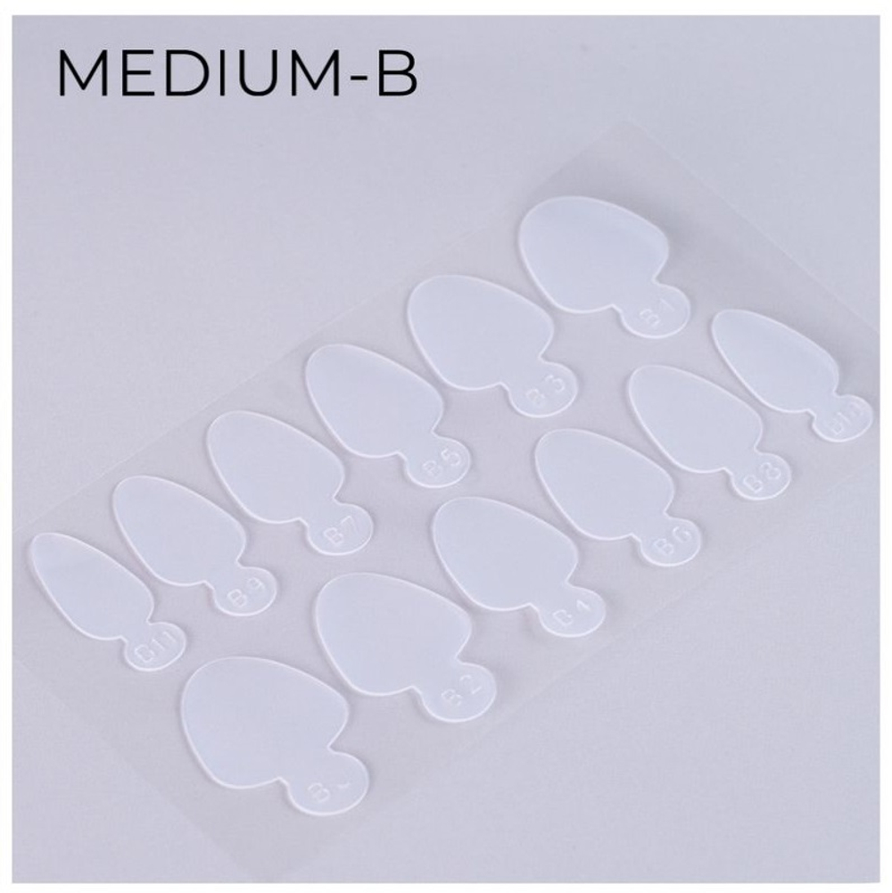 B_Вкладыш для верхних форм (Medium B),Iva Nails