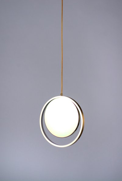 люстра Pearl Circle Vertical