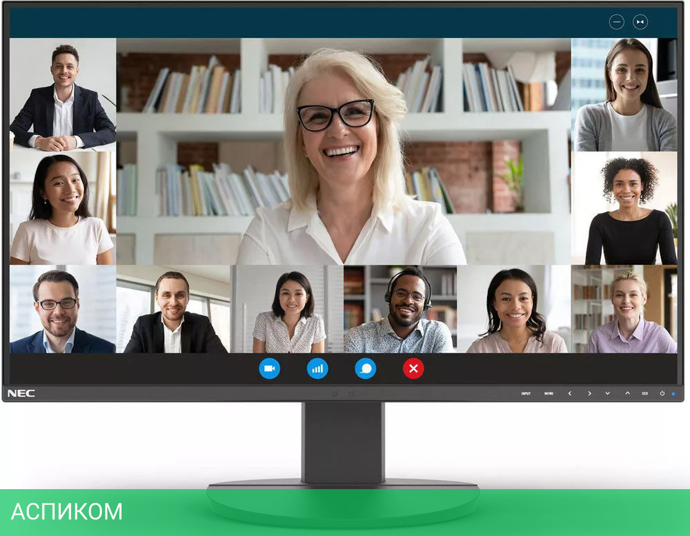 Монитор NEC MultiSync EA272F (черный)