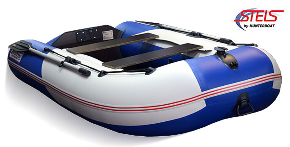 СТЕЛС 275 Слань + киль (Лодка ПВХ под мотор)